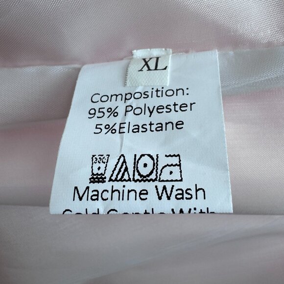 Light Pink Blazer Size XL - "Boyfriend" Cut Front Patch Pockets New without Tags - Picture 7 of 7